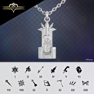 Disney キングダム ハーツ グッズ ネックレス ソラ 王冠モチーフ