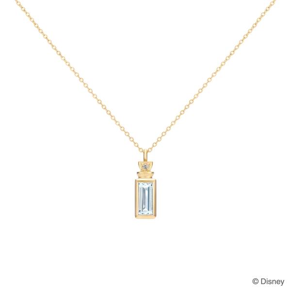 ディズニー 『ふしぎの国のアリス』 Little Bottle / ネックレス K18イエローゴール...