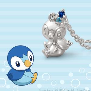 ポケモン グッズ ポッチャマ ネックレス シルバー ユニセックス 男女兼用 メンズ レディース アクセサリー ジュエリー ポケットモンスター プレゼント