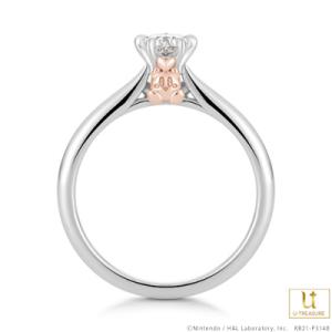 星のカービィ リング 指輪 Friend Heart カービィ リング プラチナ×K18ピンクゴールド(ダイヤ込) 婚約指輪 エンゲージリング アニバーサリー プレゼント
