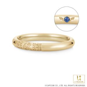 モンスターハンター リング ハンターの指輪 ナナ・テスカトリ K18イエローゴールド 結婚指輪 マリッジリング シンプル 個性的 記念日 誕生日 プレゼント｜giv-store