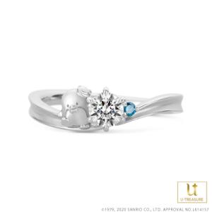 タキシードサム 指輪 リング TUXEDOSAM リング レディース 女性 プラチナ 婚約指輪 エン...