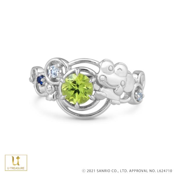 けろけろけろっぴ 指輪 リング レディース 女性 プラチナ サンリオ けろけろけろっぴ  アニバーサ...