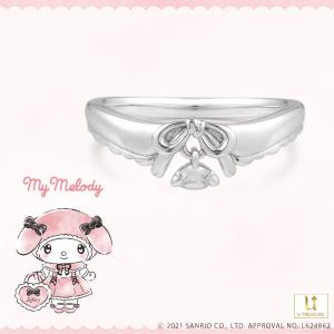 クロミ サンリオキャラクターズ マイメロディ リング 指輪 KUROMI K18