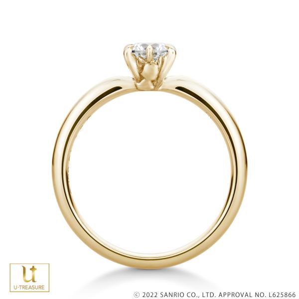 ポチャッコ 指輪 リング POCHACCO リング K18イエローゴールド ダイヤモンド レディース...