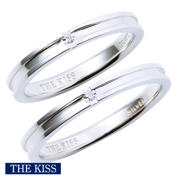 THE KISS ザキッス ペアリング 指輪 シルバー ペア アクセサリー メンズ レディース ジュ...