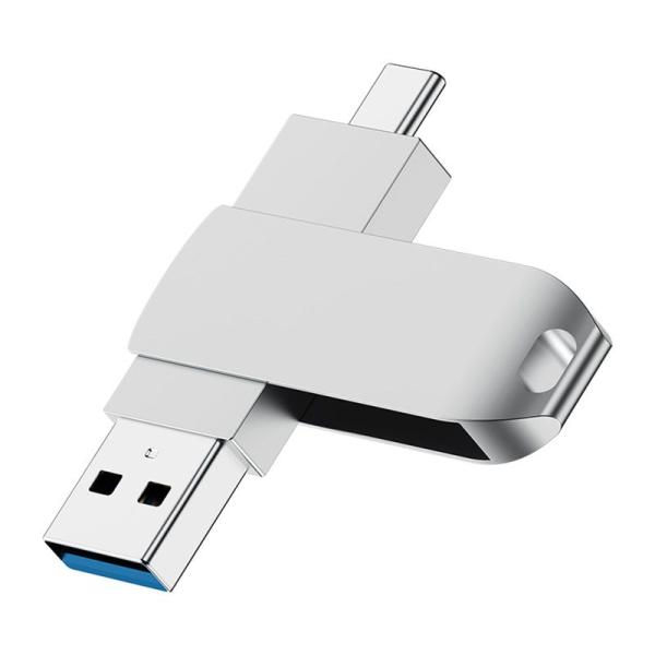USBメモリ タイプ Type C 64GB 2in1 USB C メモリースティック フラッシュド...