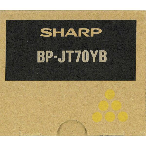 リモート保守付き SHARP カラー複合機用 イエロートナーカートリッジ BPJT70YB BP-J...