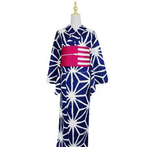 浴衣 セット レディース 2点 レトロ シック...の詳細画像1