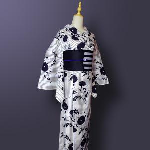 浴衣 帯 2点セット レディース レトロ シッ...の詳細画像1