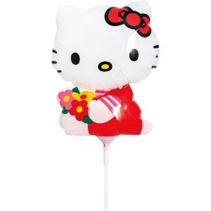 バルーン キティフラワーブーケ スティックバルーン パーティー イベント ギフト おすすめ 人気 使いやすい 便利 高評価 レビュー多数