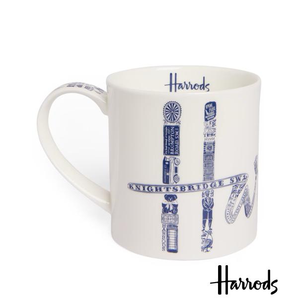 Harrods ハロッズ　Picture Font Mug-ピクチャーフォントマグ　BoneChin...