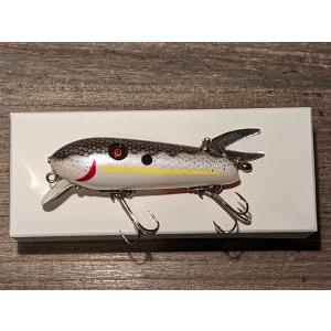 アカシブランド ノーリップジャックナイフ ホワイトレッド/銀ラメ