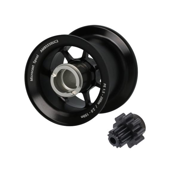 アベイル　マイクロキャストスプール　AMB5550UC3　ブラック