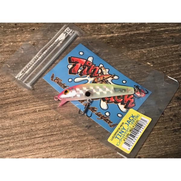 ラインスラック　タイニージャック　ピンクヘッドクラウン（モザイクR）