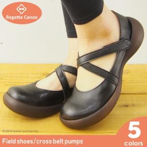 【完売】リゲッタ カヌー パンプス 痛くない 歩きやすい 幅広 クロスベルトパンプス pumps