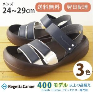 【完売】リゲッタカヌー サンダル メンズ ビッグフット 3本ベルトバックストラップサンダル