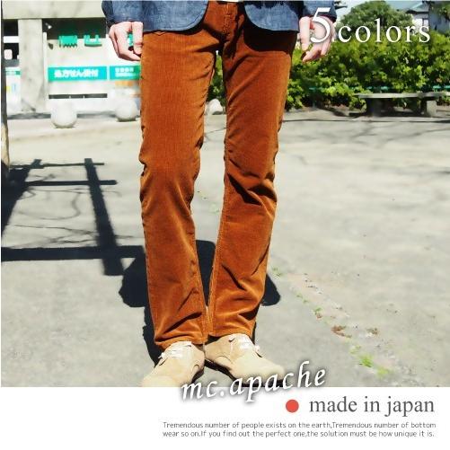 《66％OFF》 セール コーデュロイパンツ ストレッチ メンズ アメカジ ストレート 日本製 アウ...