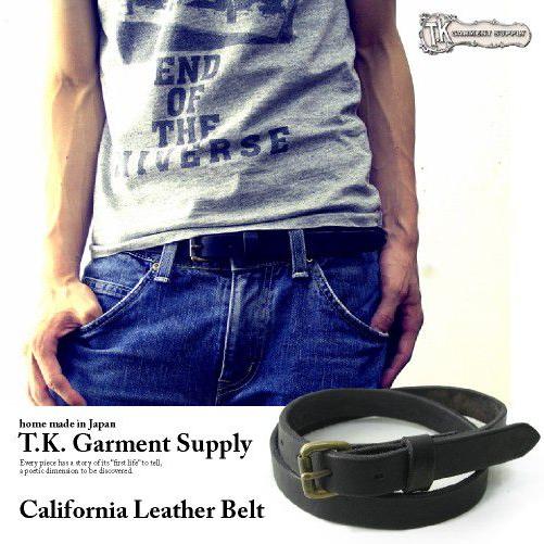 ベルト 革 メンズ レディース ビンテージ Californiaレザーベルト ビンテージリメイク ハ...