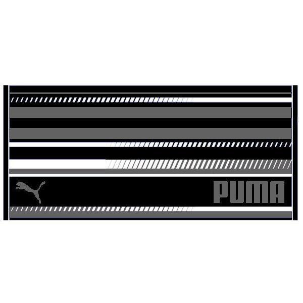 PUMA フェイスタオル 34×75cm グレー プーマ タオル