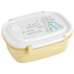 ラク軽 弁当箱 1段 550ml プーさん ランチボックス 食洗機対応 レンジ対応 スケーター XPM4 日本製 くまのプーさん｜gk-mg