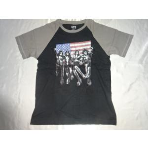送料185円・H1002■ KISS Tシャツ　Mサイズ　ユニクロ