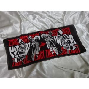 送料185円・H1139■ ZIGGY　森重樹一　フェイスタオル　シルエット