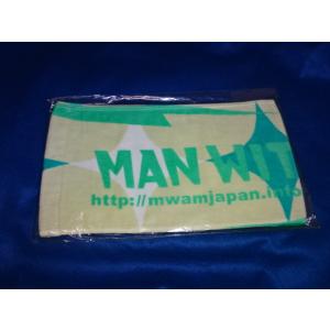 送料185円・H1305■ MAN WITH A MISSION 未開封 マフラータオル 黄緑色　マ...