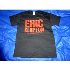 送料185円・H1551■ エリック・クラプトン 2016年 日本武道館 日割り　Tシャツ　赤　Lサ...