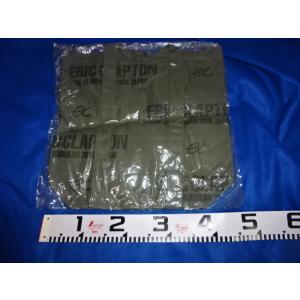 送料185円・H1554■ エリック・クラプトン 未開封の 2016年日本公演トートバッグ　深緑　E...