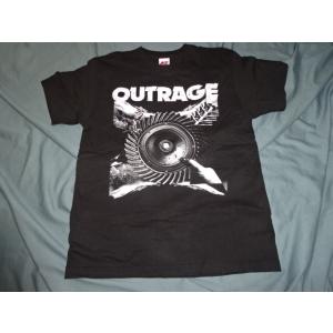 送料185円・H1585■ OUTRAGE アウトレイジ Tシャツ　Mサイズ　JAPAN TOUR ...