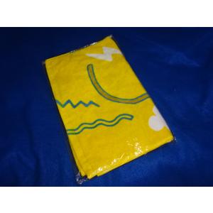 送料185円・H1598■ sumika 未使用の黄色い　フェイスタオル
