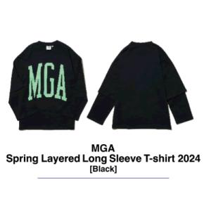 H1705■ Mrs. GREEN APPLE MGA Spring レイヤード2024 長袖 Mサ...