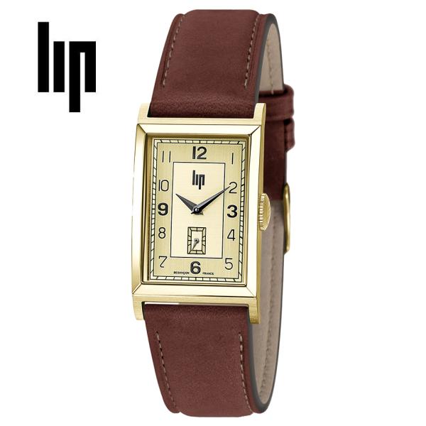 LIP メンズ腕時計 Churchill T24 リップ チャーチル ゴールド/ダークブラウン 67...