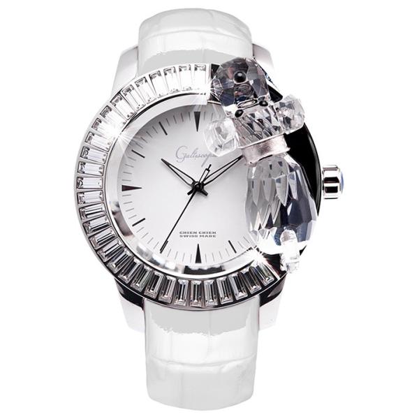 スワロフスキーのキラキラ腕時計 Galtiscopio (ガルティスコピオ) CHIEN CHIEN...