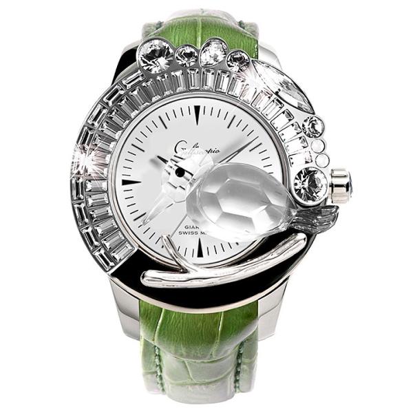 スワロフスキーのキラキラ腕時計 Galtiscopio (ガルティスコピオ) GIARDINO 鳥5...