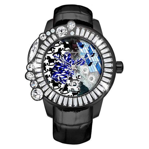 ガルティスコピオ GR4 Galtiscopio GLORIOUS スワロフスキー キラキラ時計 ブ...