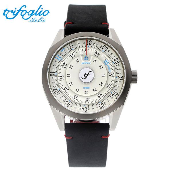 トリフォグリオ ミリメトロ IV MLIV411SSVW メンズ腕時計 アイボリー文字盤 回転ディス...