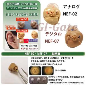 デジタル耳あな式補聴器 ニコン・エシロール N...の詳細画像4