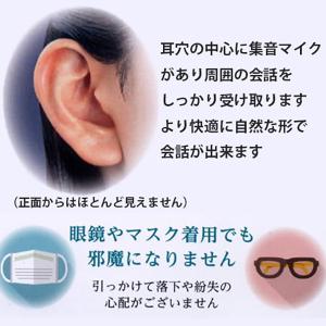 ニコンエシロール 耳あな式 デジタル補聴器 音...の詳細画像1