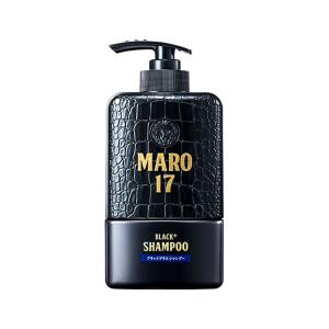 ブラックプラス シャンプー [ハリコシのある黒髪へ] ジェントルミントの香り MARO17 マーロ17 350ml メンズ