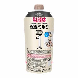 メンズビオレ ONE 全身保湿ミルク 無香料 つけかえ用 300ml 花王｜glambeautique