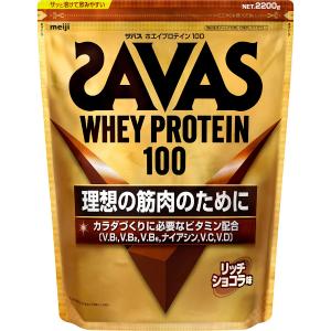 ザバス 明治 SAVAS（ザバス）ホエイプロテイン100 リッチショコラ味