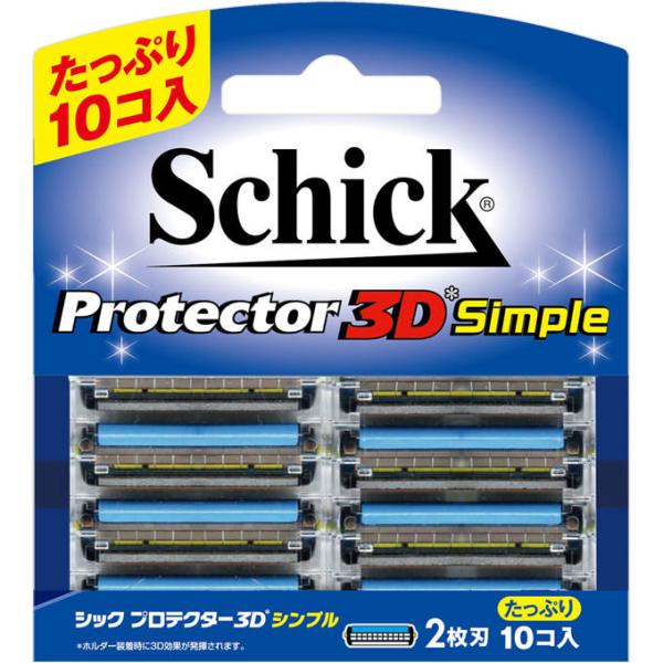 シック プロテクター3D シンプル 替刃 10コ入 シック・ジャパン