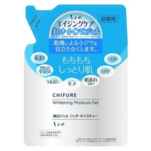 ちふれ 美白ジェルリッチモイスチャー 詰替108g CHIFURE｜glambeautique