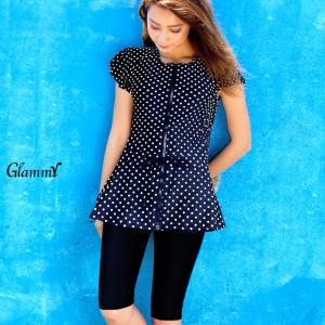 フィットネス水着 レディース 大きいサイズ 体...の詳細画像3