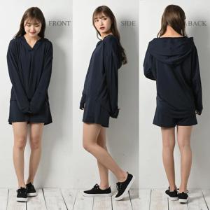 ラッシュガード 短パン 2点セット フードタイ...の詳細画像5