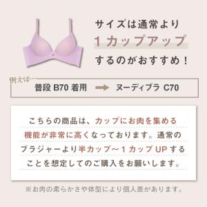 ブラジャー グラモア ヌーディブラ 補正下着 ...の詳細画像3