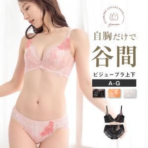 育乳ブラ ブラジャー ショーツ 上下セット ビジューブラ グラモアコレクション 脇肉 育乳 脇高 FT0287-1 初回返品交換0円