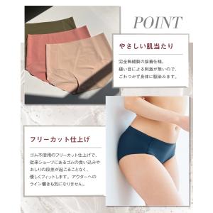 【アウトレット】ショーツ シームレス レディー...の詳細画像2